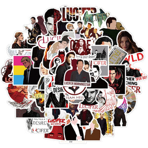 Lucifer Season Classic TV Show Stickers