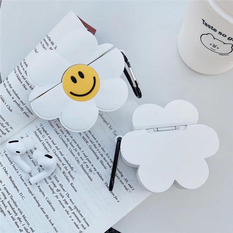 Sunflower Smiley 3D Airpods Case