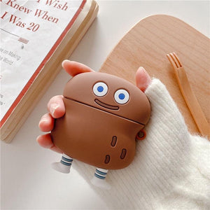 Peanut Brown  3D Airpods Case