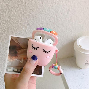 Flower Unicorn 3D Airpods Case