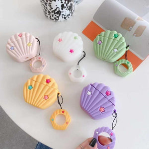 Shells Pearl  3D Airpods Case