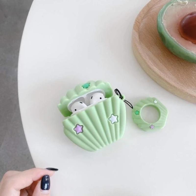 Shells Pearl  3D Airpods Case