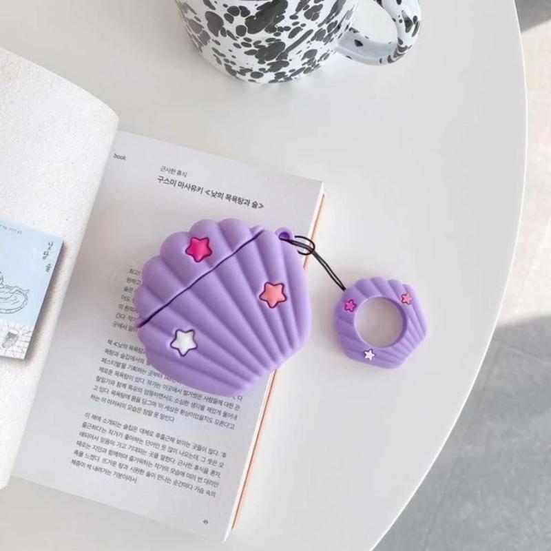 Shells Pearl  3D Airpods Case