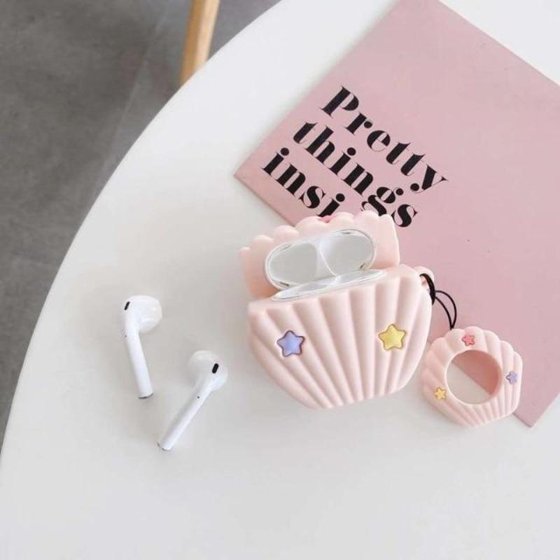 Shells Pearl  3D Airpods Case