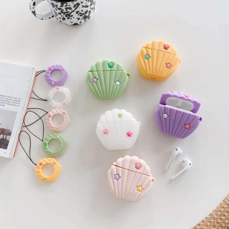 Shells Pearl  3D Airpods Case