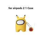 Pikachu Among Us 3D Airpods Case