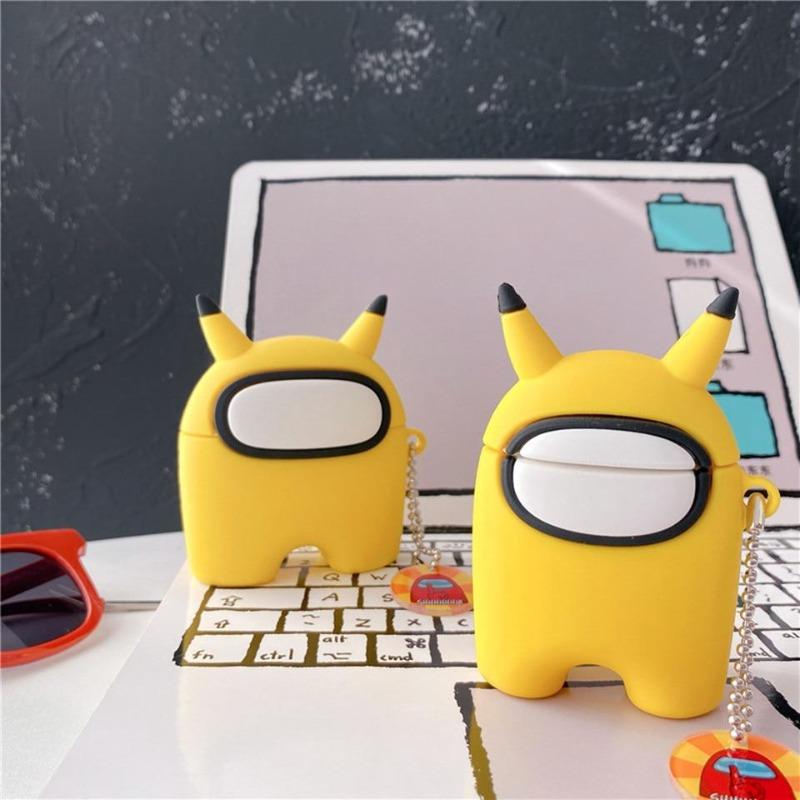 Pikachu Among Us 3D Airpods Case