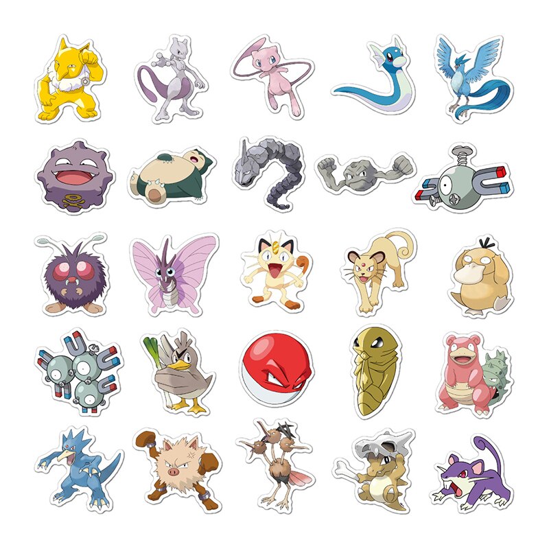 Pokemon Basic Stickers