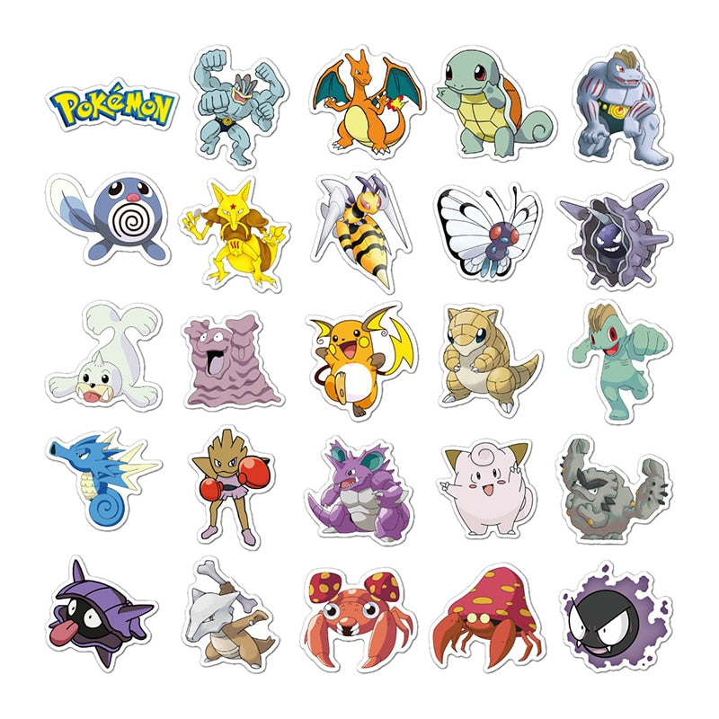 Pokemon Basic Stickers