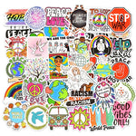 Love And Peace Graffiti Stickers