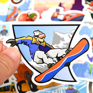 Extreme Sport Adventure Boys Stickers