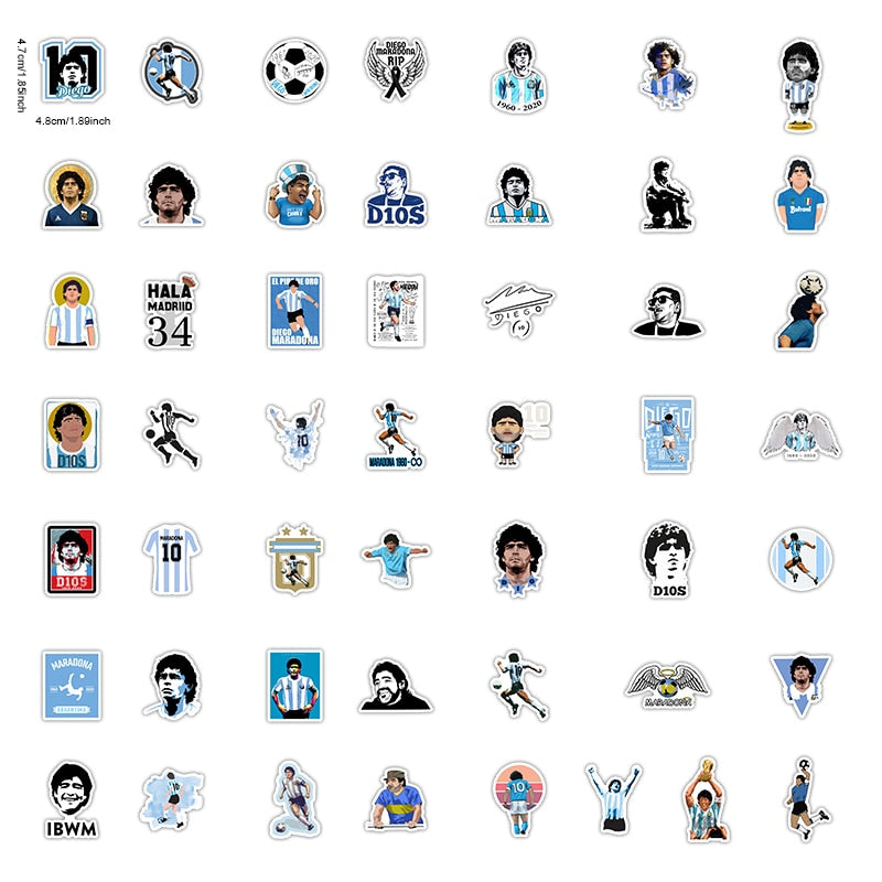 Hand of God Diego Armando Maradona Stickers