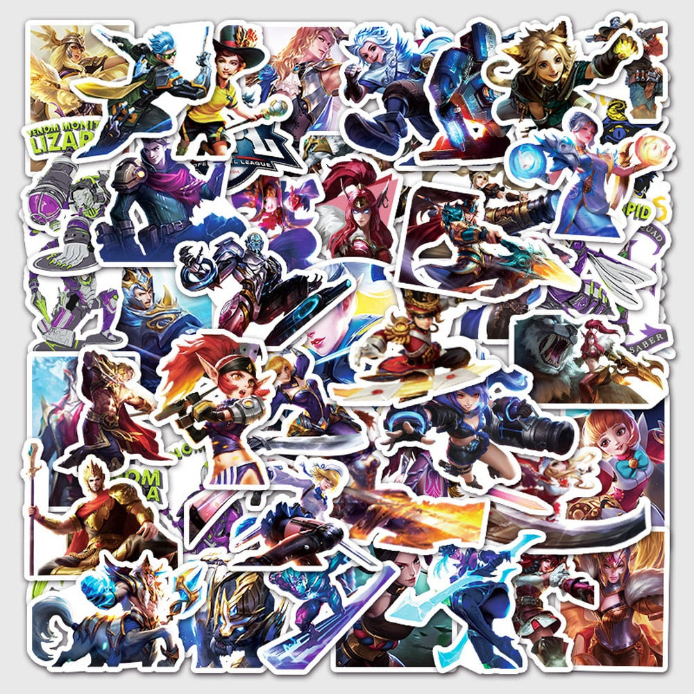 League Of Legends Bang Bang Game Stickers