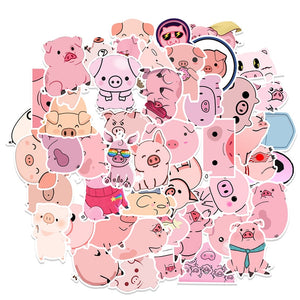 Pig Pink Stickers