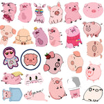 Pig Pink Stickers