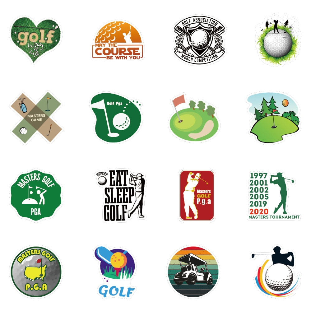 Golf Stickers