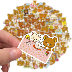 Rilakkuma Bear Kawaii Stickers