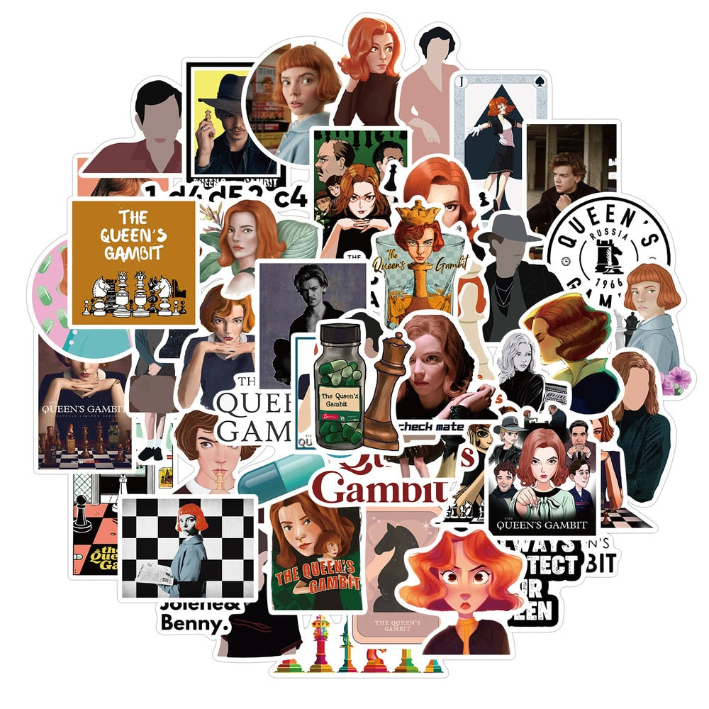 The Queen's Gambit Stickers