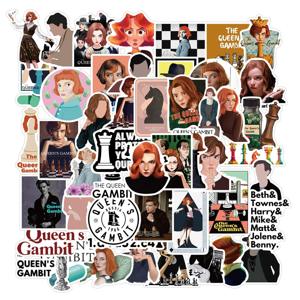 The Queen's Gambit Stickers