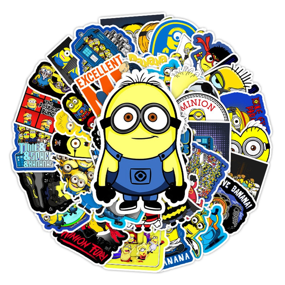 Minions Cartoon Stickers