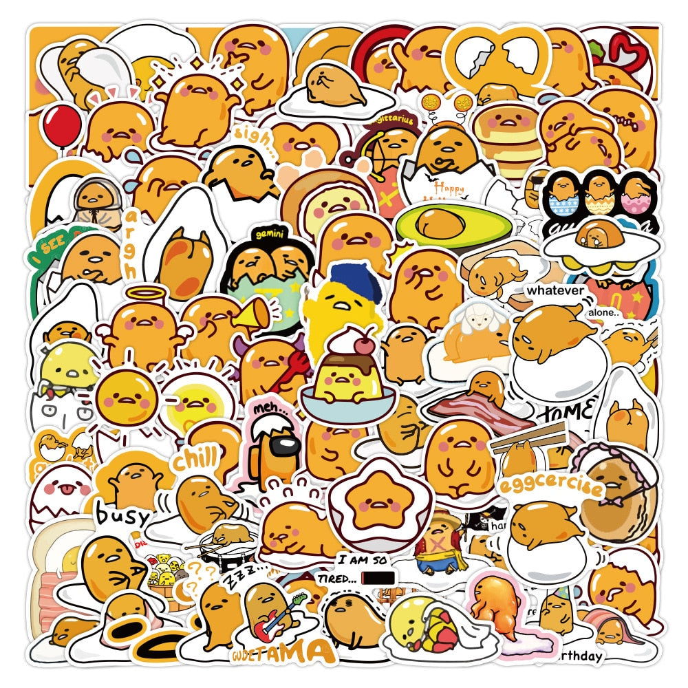 Gudetama Kawaii Stickers