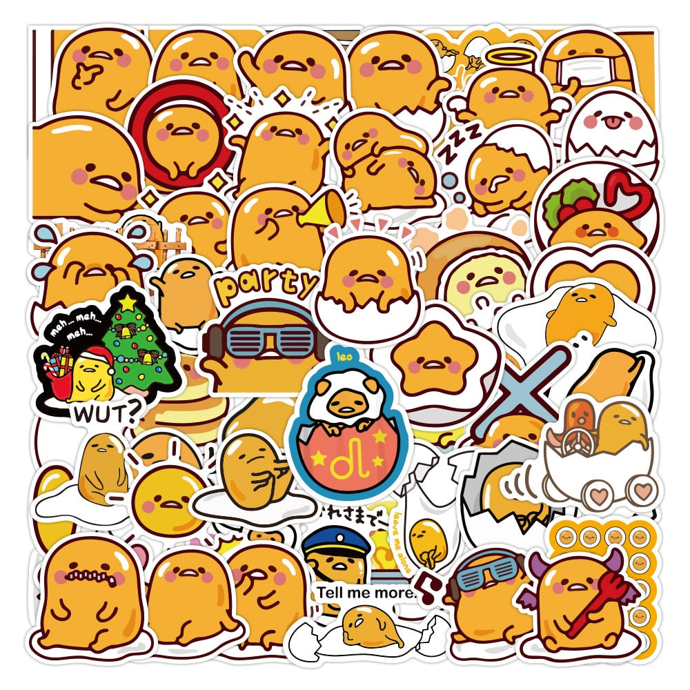 Gudetama Kawaii Stickers