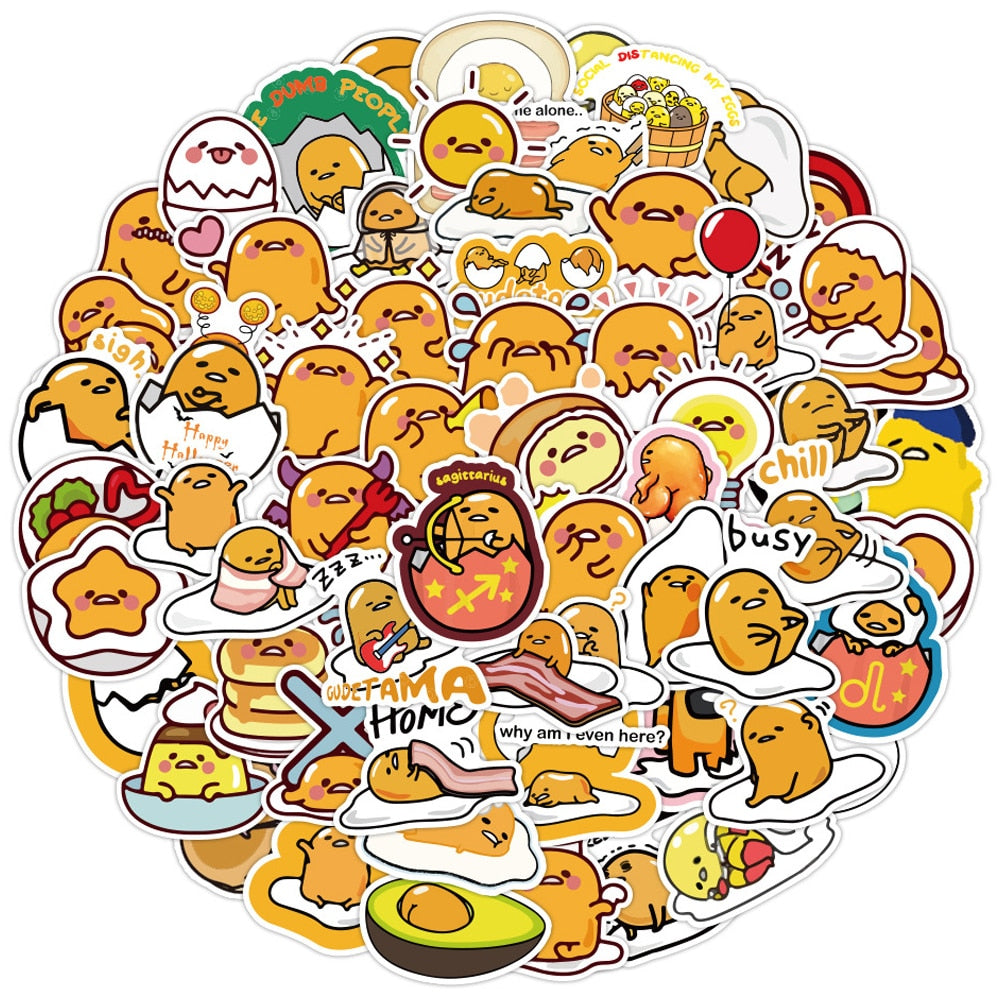 Gudetama Kawaii Stickers