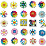 Sun Flower Smile Stickers