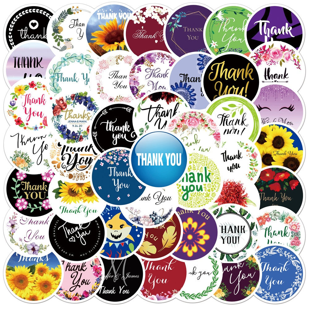 Thank You Stickers