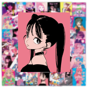 Sweetheart Beauty Anime Stickers