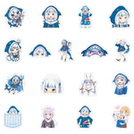 Girl Gawr Gura Anime Stickers