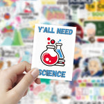 Science Experiment Chemical Lab Stickers