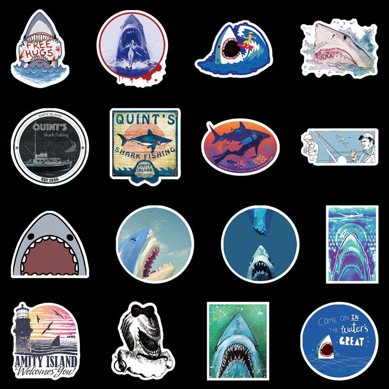 JAW Shark Stickers – arothy