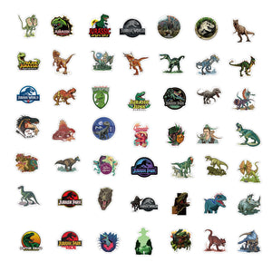 Jurassic Park Dinosaur Stickers