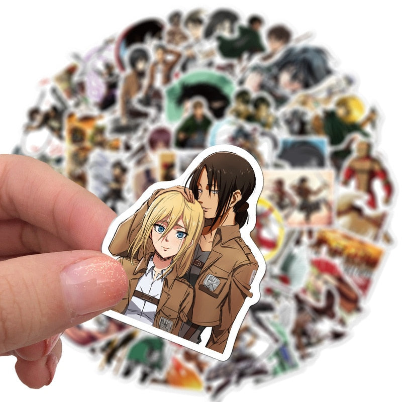 Attack on Titan Anime Stickers