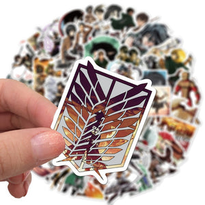 Attack on Titan Anime Stickers