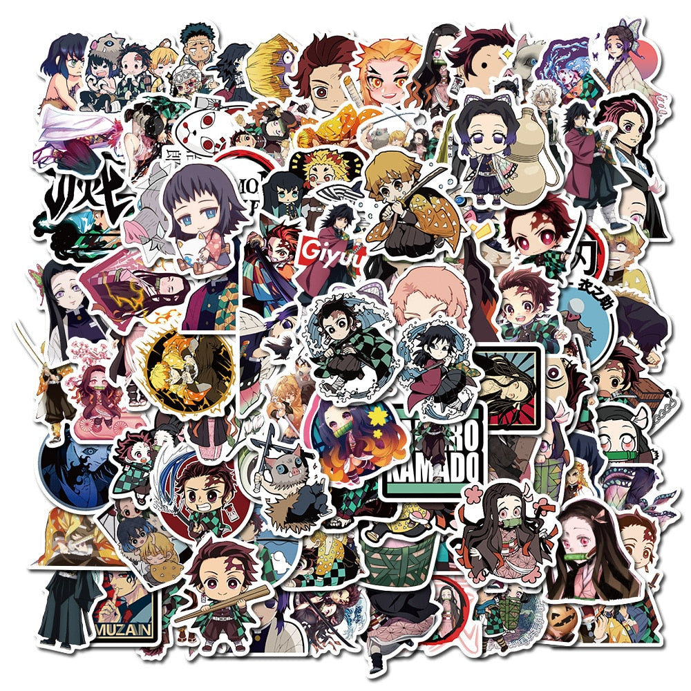 Demon Slayer Mugen Ressha Hen Stickers