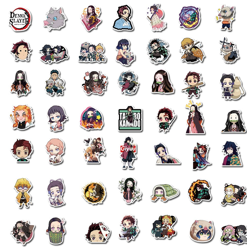 Demon Slayer Mugen Ressha Hen Stickers