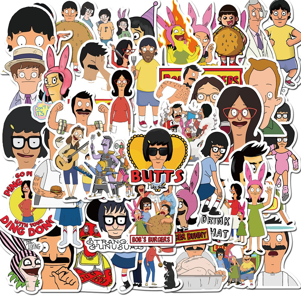 Bobs Burgers Funny Stickers