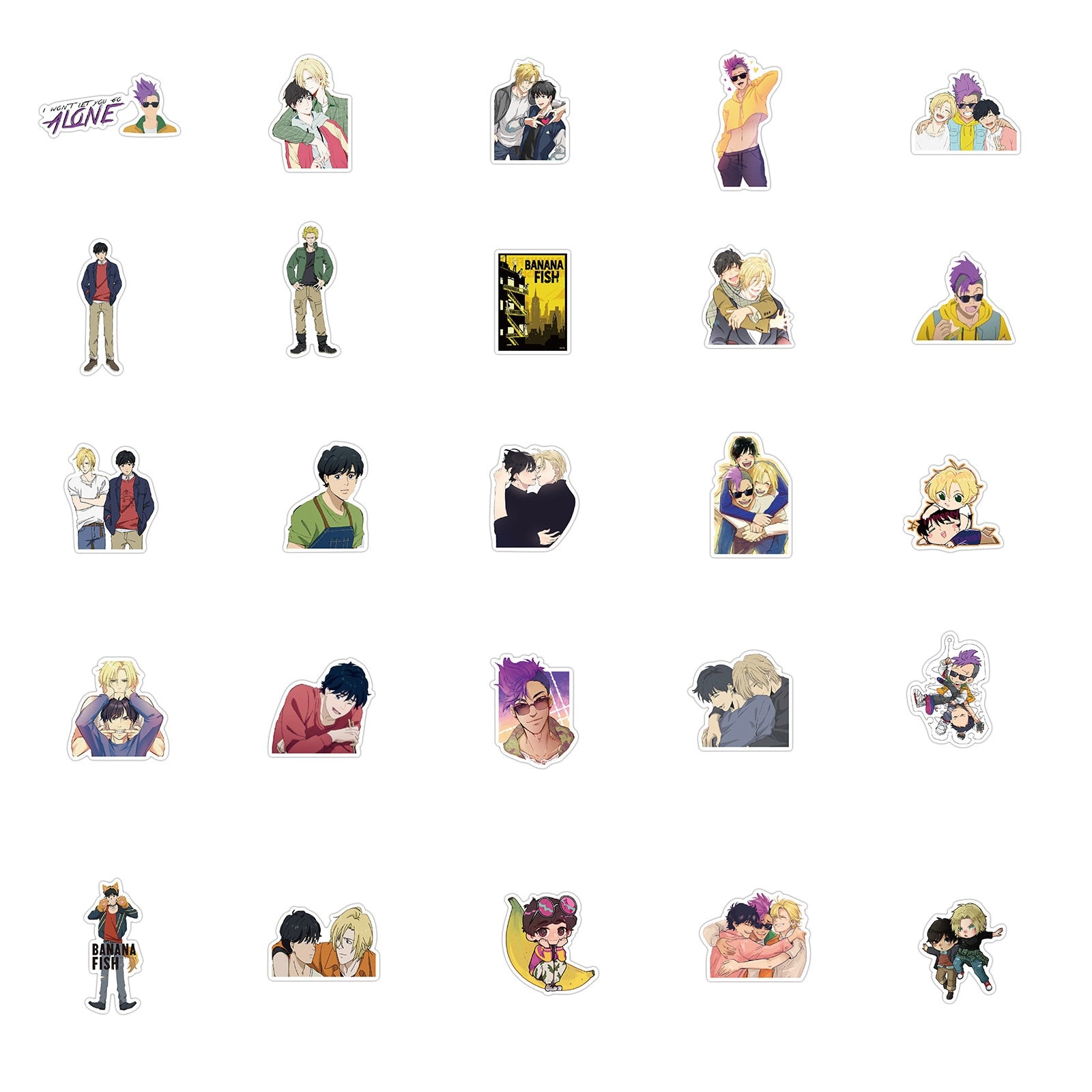 Banana Fish Stickers