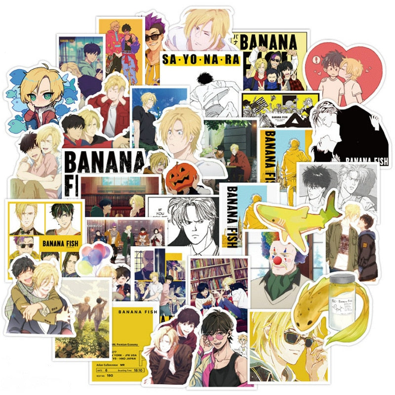 Banana Fish Anime Stickers