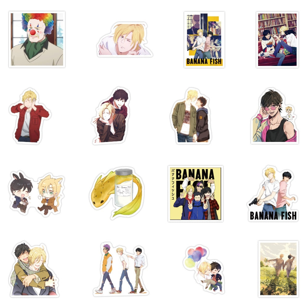 Banana Fish Anime Stickers