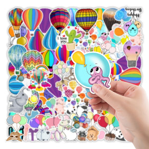 Lovely Balloon Stickers