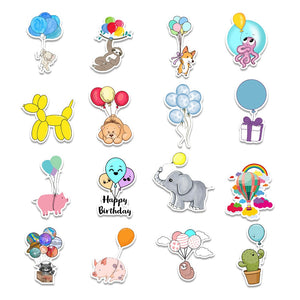 Lovely Balloon Stickers