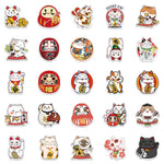 Lucky Cat Blessing Stickers