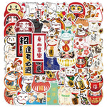 Lucky Cat Blessing Stickers