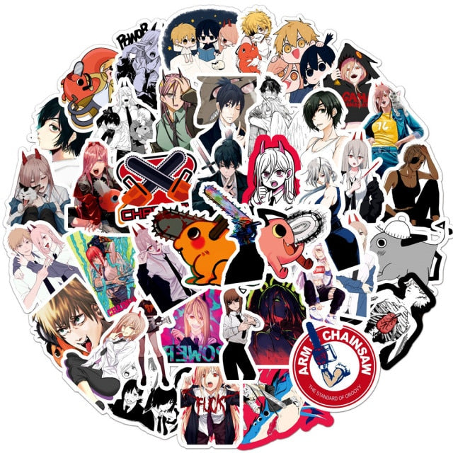 Chainsaw Man Stickers