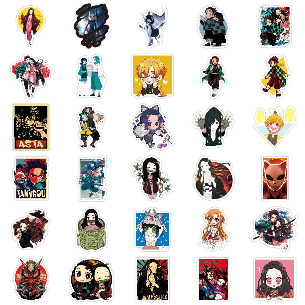 Demon Slayer 4SET Stickers