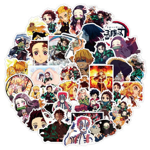 Demon Slayer 4SET Stickers