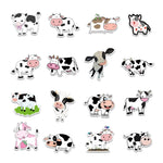 Dairy Milk Cow Strawberry Cattle Stickers